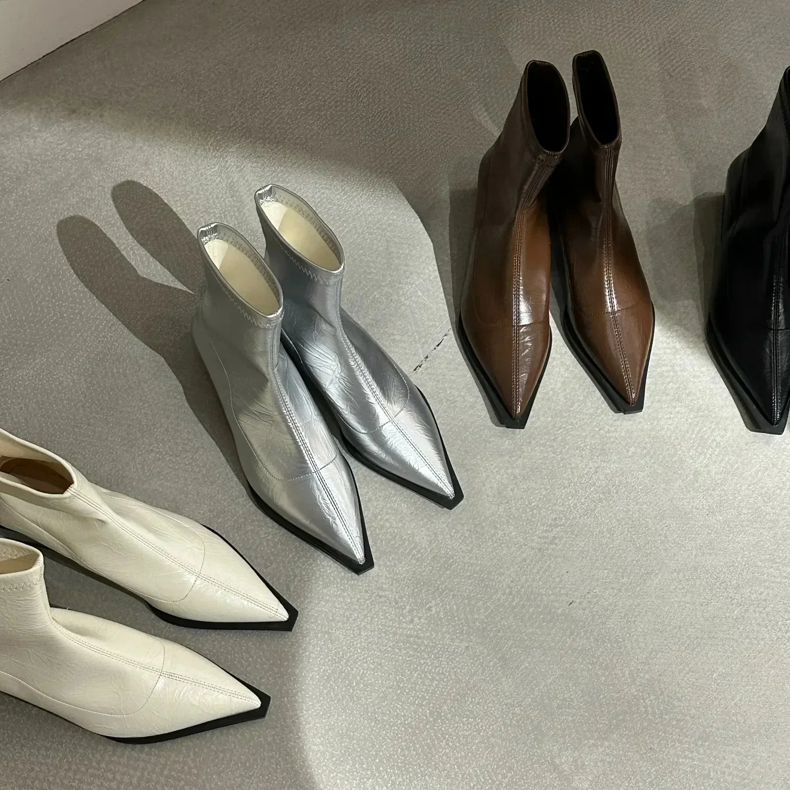 Cosima | Tapered Ankle Boots - Image 6