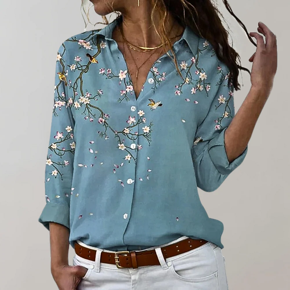 Delphi | Luxurious Elegant Blouse - Image 3
