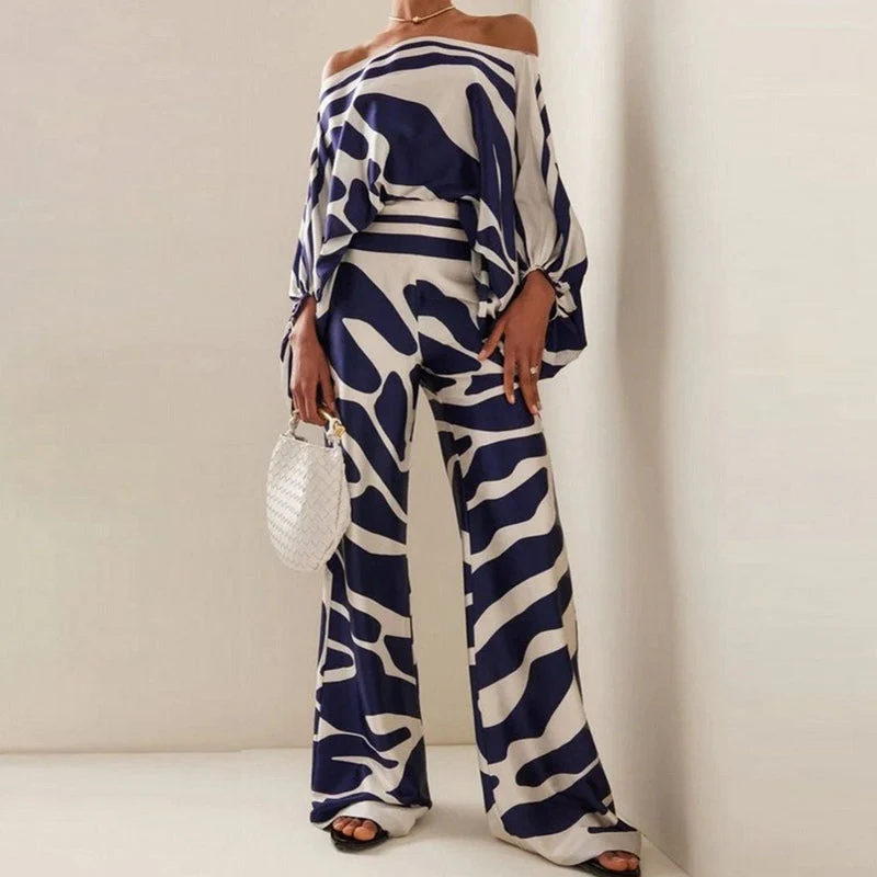 Edith | Comfy Silk Blouse & Pants Set - Image 6