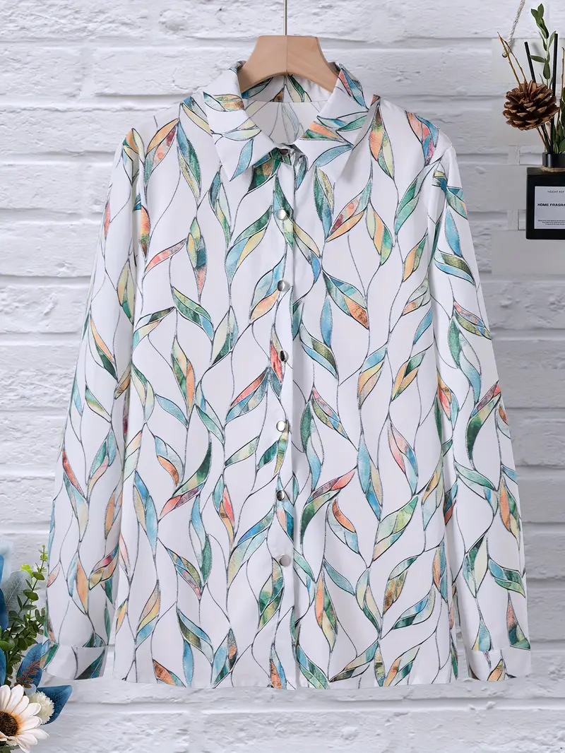 Elowen | Casual Long-Sleeved Shirt - Image 3