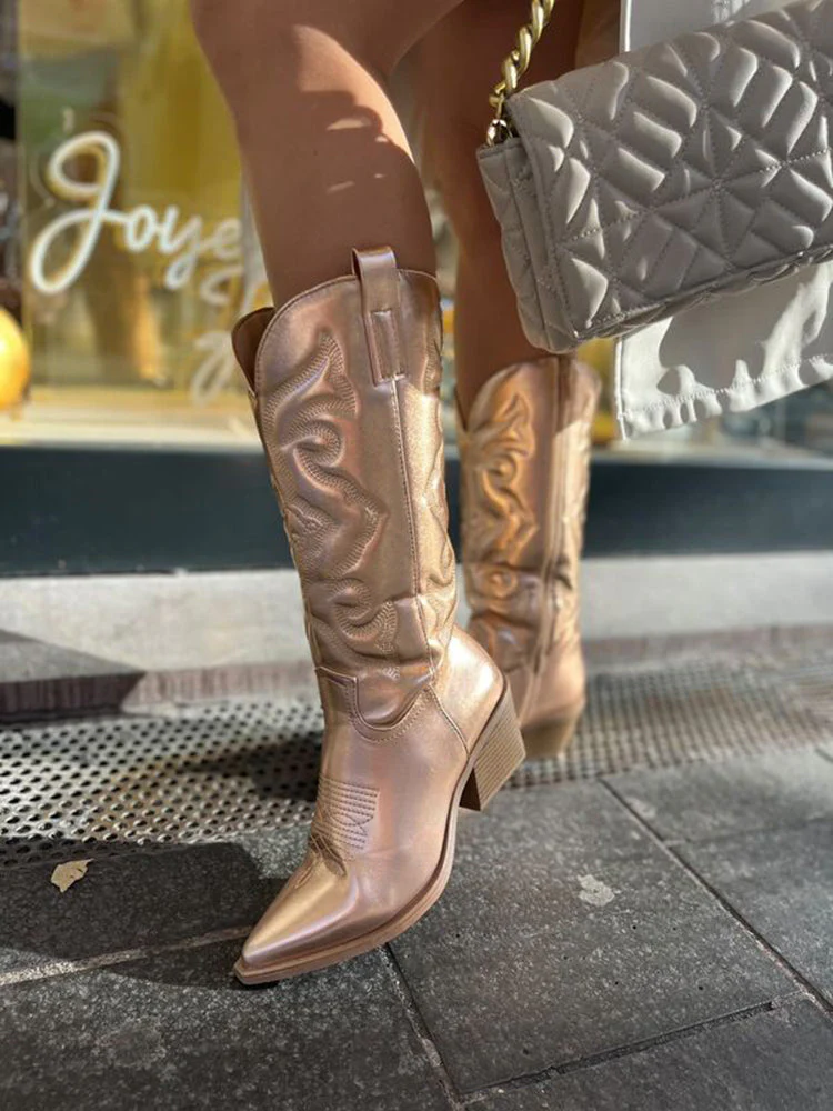 Harlow | Elegant Cowboy Boots - Image 4