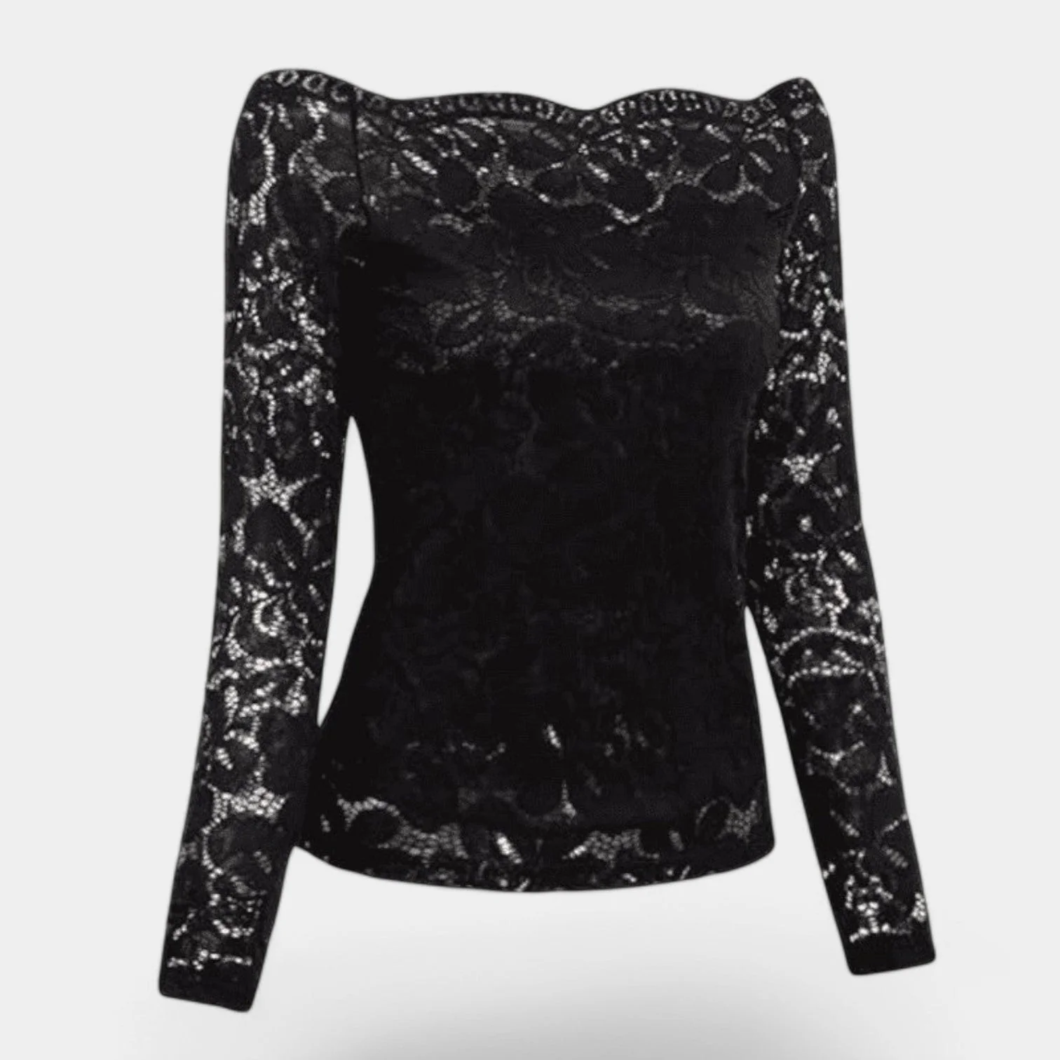 Isolde | Elegant Lace Off-Shoulder - Image 3