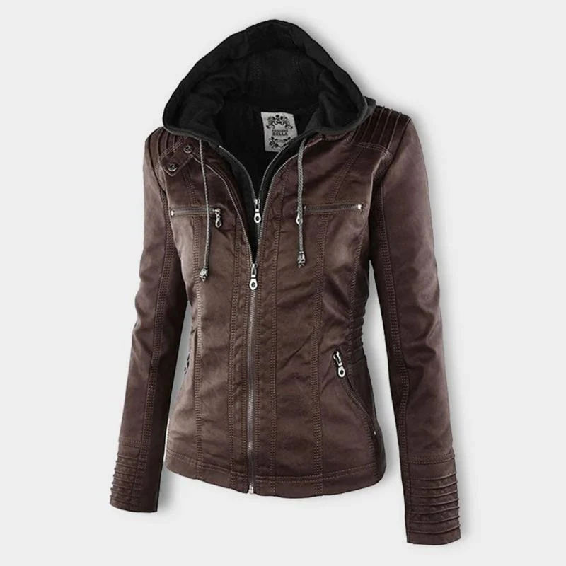 Jasmine | Classic Moto Jacket - Image 10