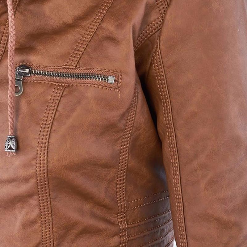 Jasmine | Classic Moto Jacket - Image 12