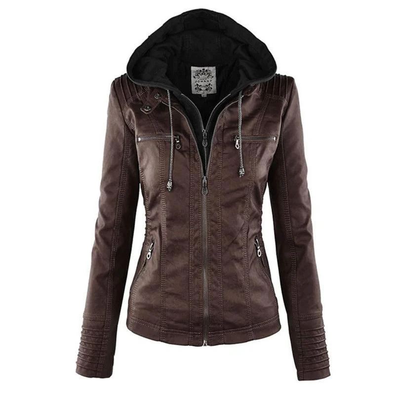 Jasmine | Classic Moto Jacket - Image 3