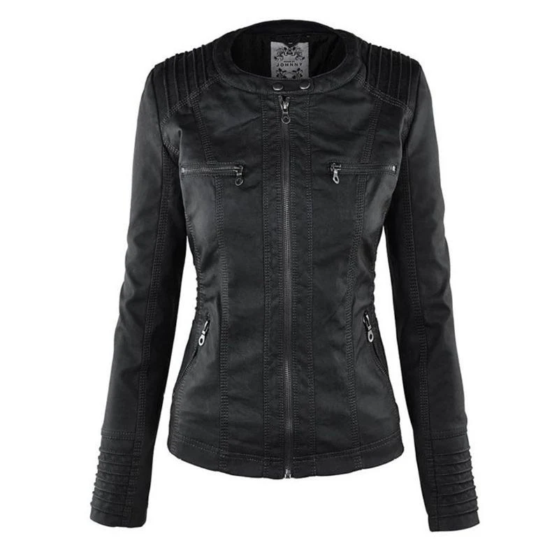 Jasmine | Classic Moto Jacket - Image 8