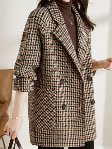 Persephone | Women's Checkered Jacket - Image 3