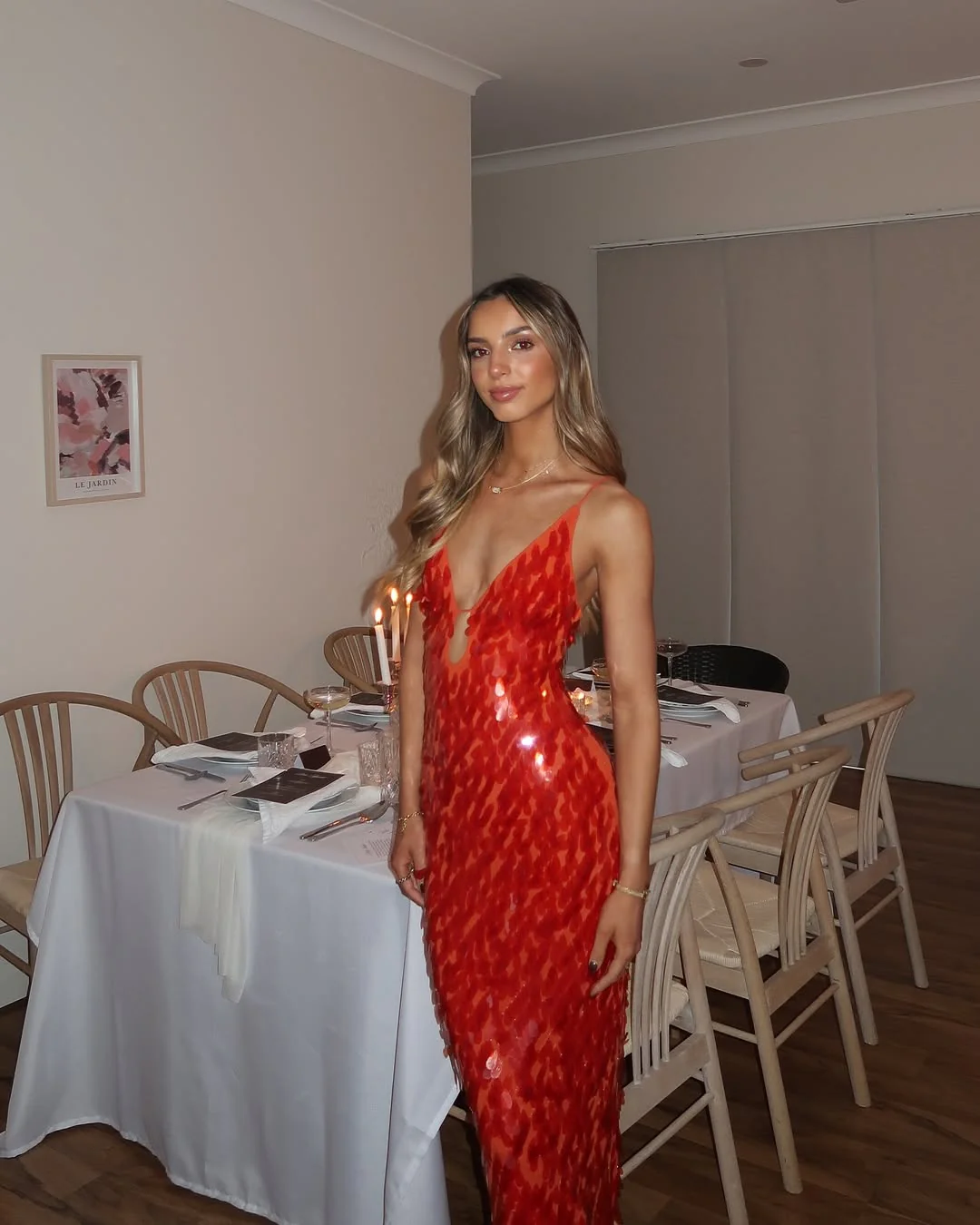 Rhea | Women's Dazzling Sequin Gown - Image 4
