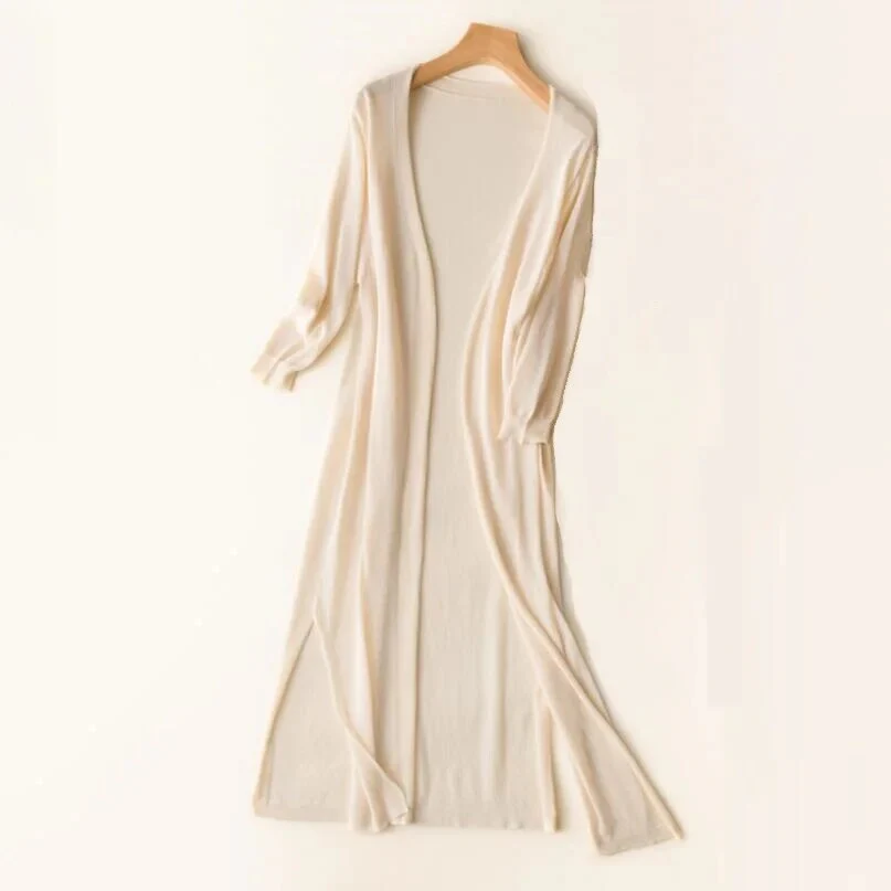 Sybella | Long Knitted Cardigan - Image 4