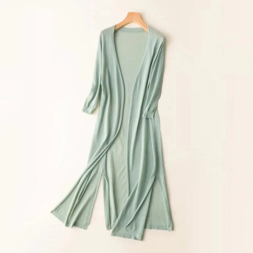 Sybella | Long Knitted Cardigan - Image 5
