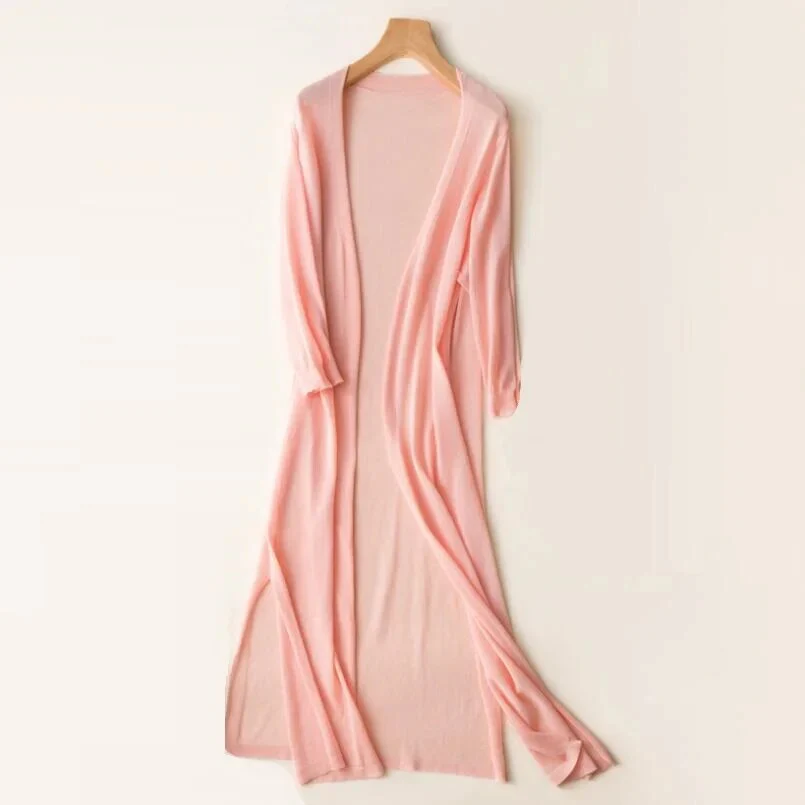 Sybella | Long Knitted Cardigan - Image 7