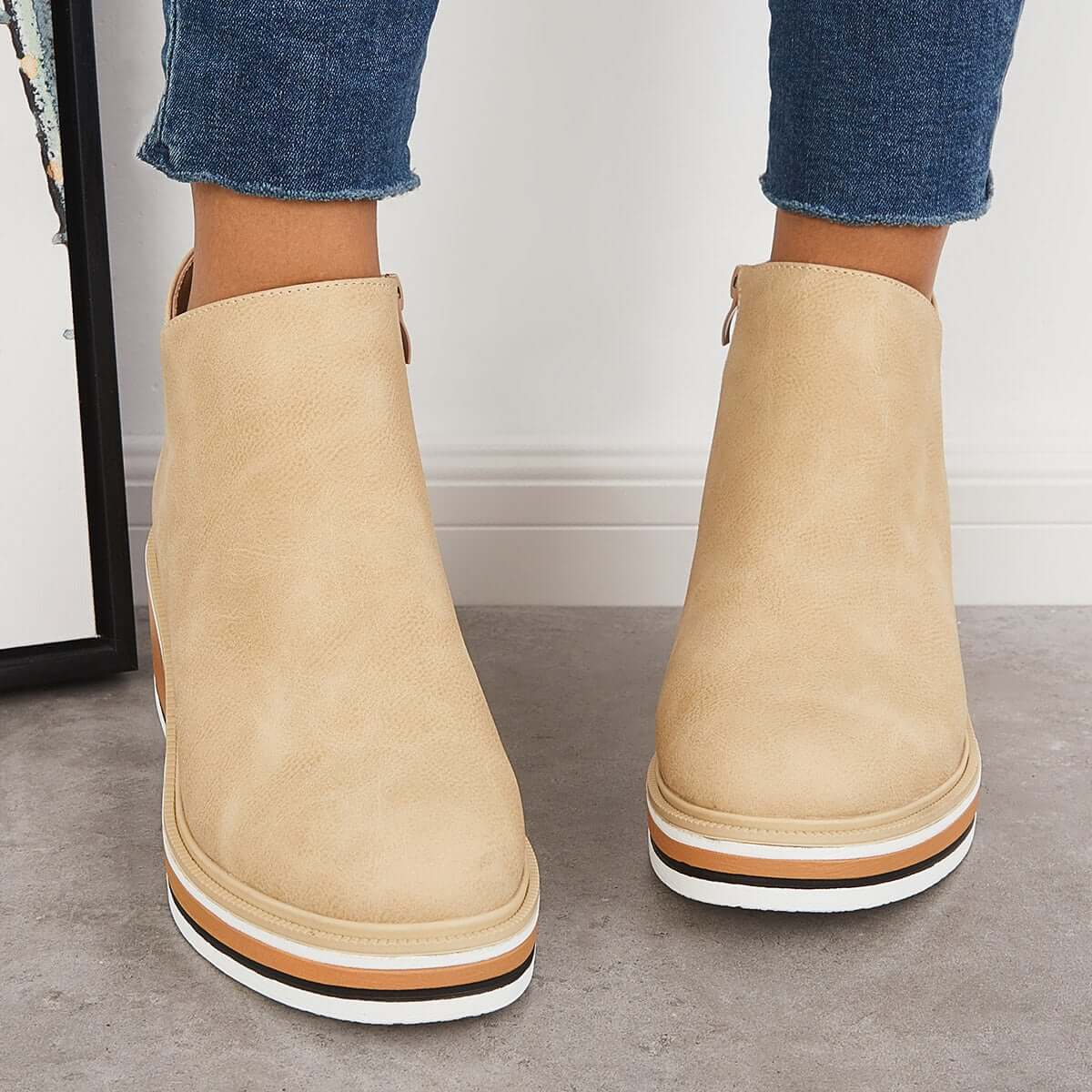 Sybil | Trendy Platform Boots - Image 10