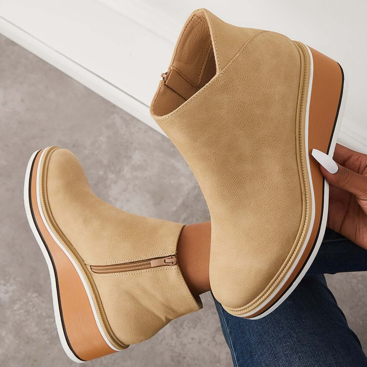 Sybil | Trendy Platform Boots - Image 12