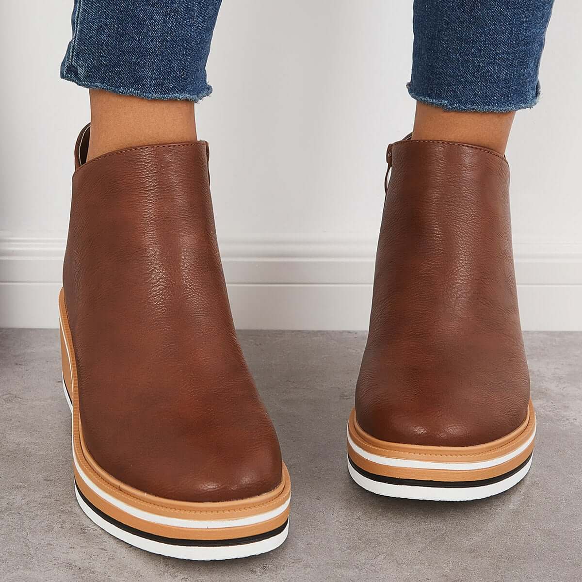 Sybil | Trendy Platform Boots - Image 13