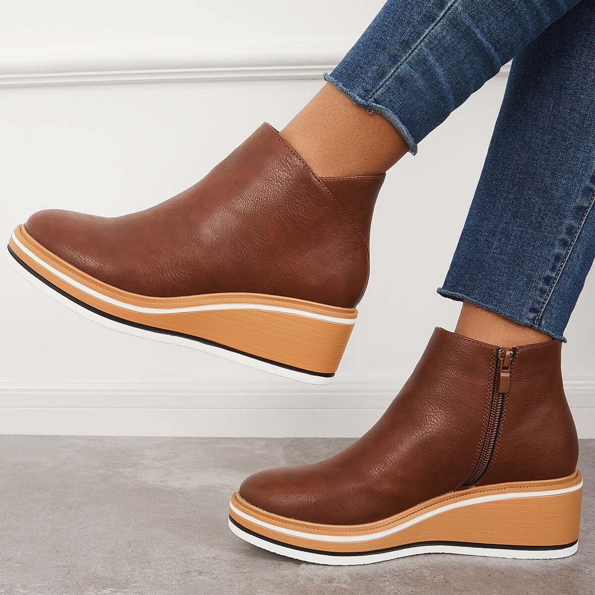Sybil | Trendy Platform Boots - Image 14