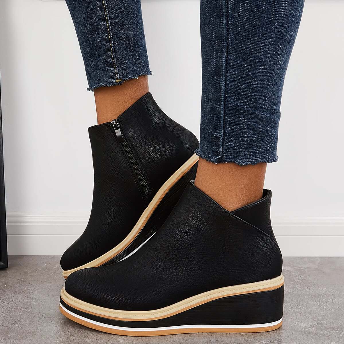 Sybil | Trendy Platform Boots - Image 16