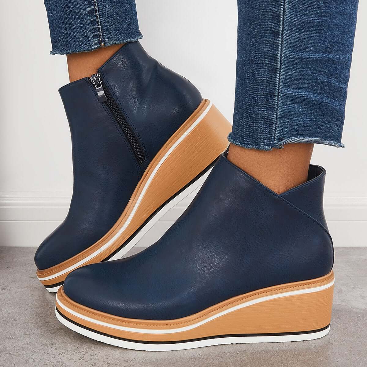 Sybil | Trendy Platform Boots - Image 17