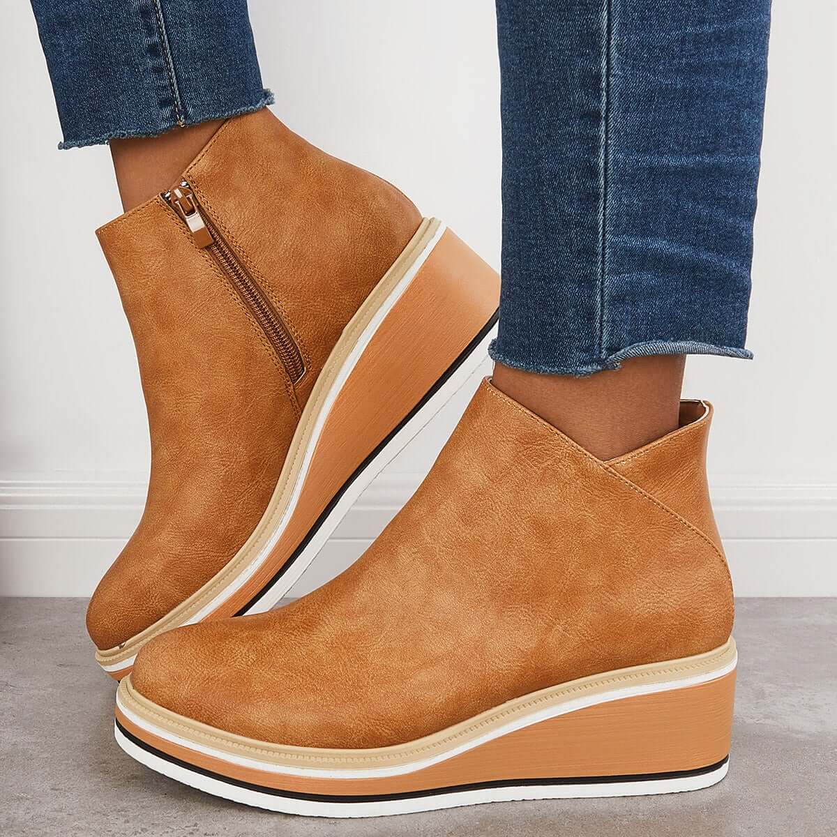 Sybil | Trendy Platform Boots - Image 18