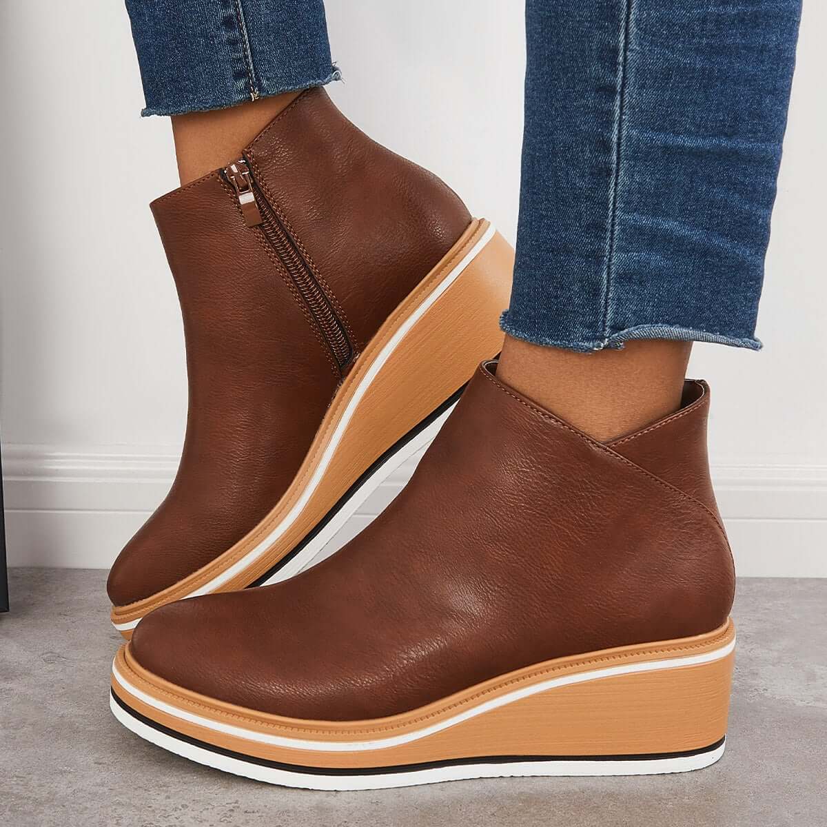Sybil | Trendy Platform Boots - Image 20