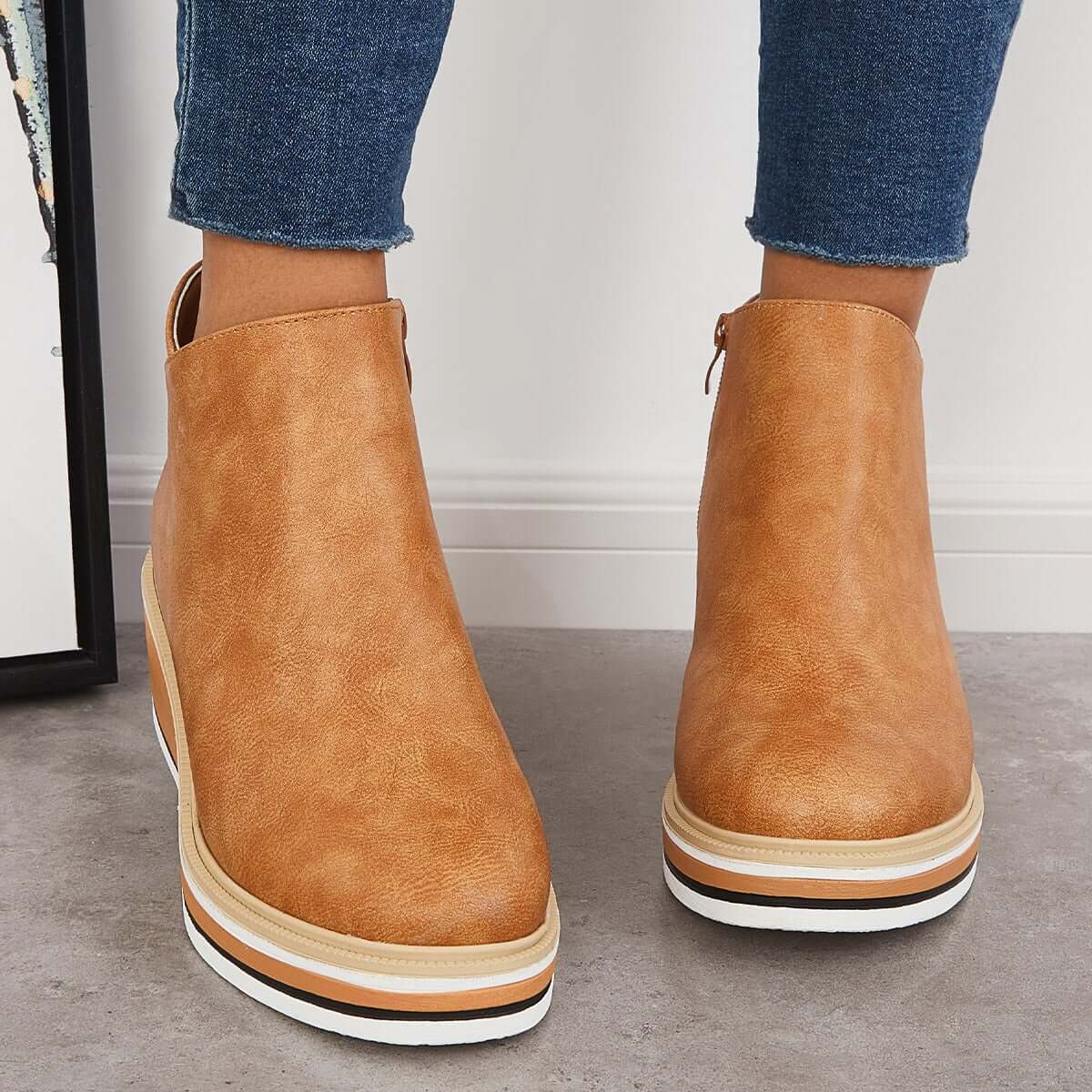Sybil | Trendy Platform Boots - Image 7