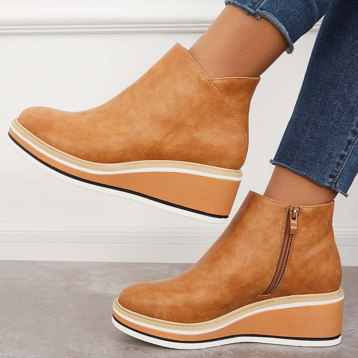 Sybil | Trendy Platform Boots - Image 8