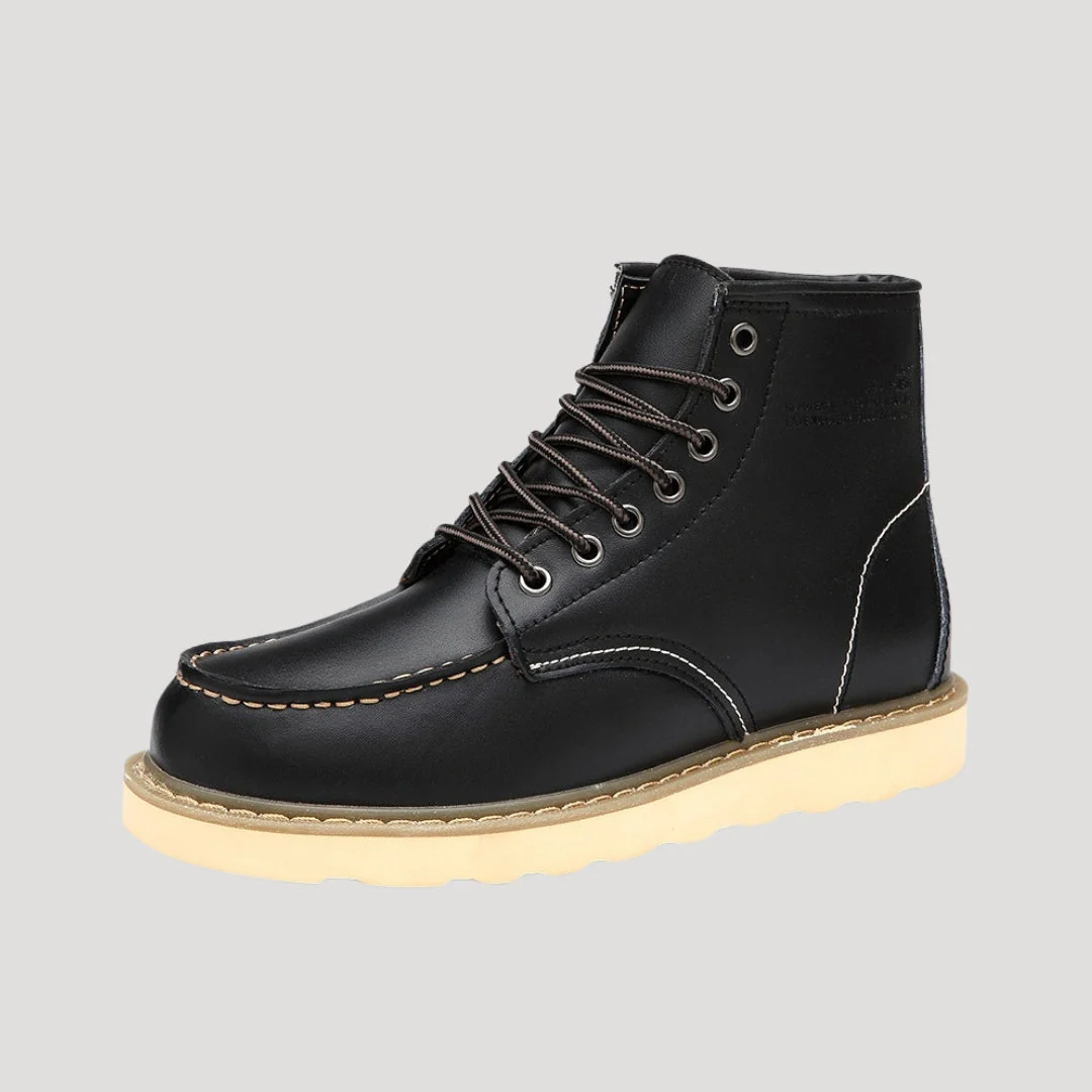 Tobias | Rugged Leather Boots - Image 3